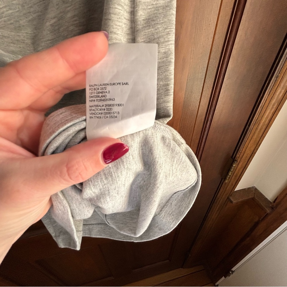 CLUB MONACO Heather Gray Twansia Sarong-Style Tie Waist Ponte Knit Dress. Sz: XS - Picture 6 of 6